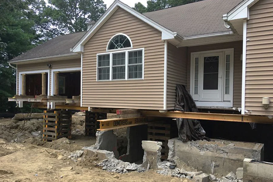 house raising or lifting city state