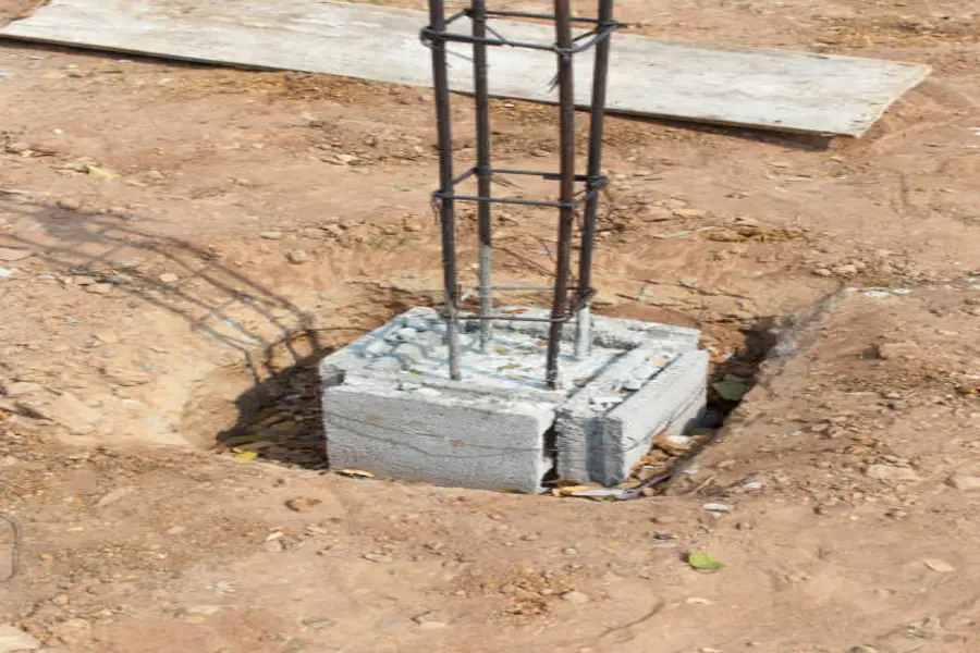 slab pier installation city state